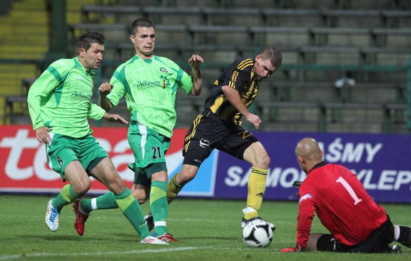 Football. I liga. GKS Katowice - KS Polkowice. 14.09.2011