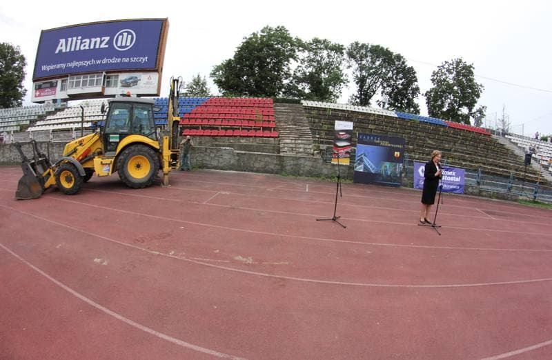 Football. Gornik Zabrze. Press Conference. 14.09.2011
