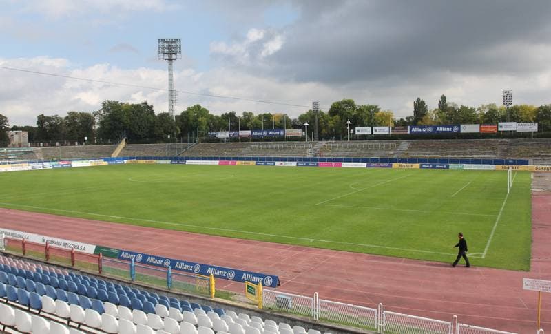 Football. Gornik Zabrze. Press Conference. 14.09.2011
