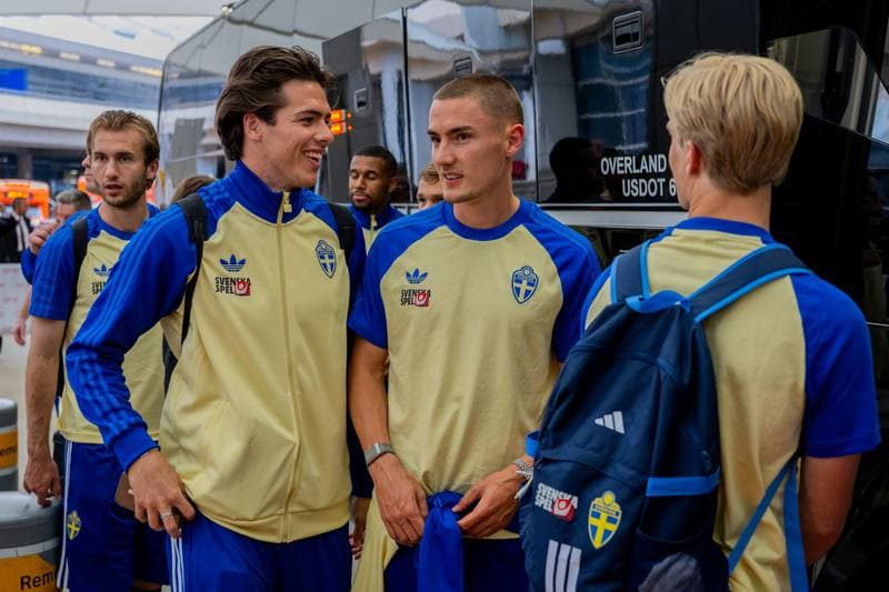 Football. World Cup 2026. Sweden. Arrival. 06.06.2026