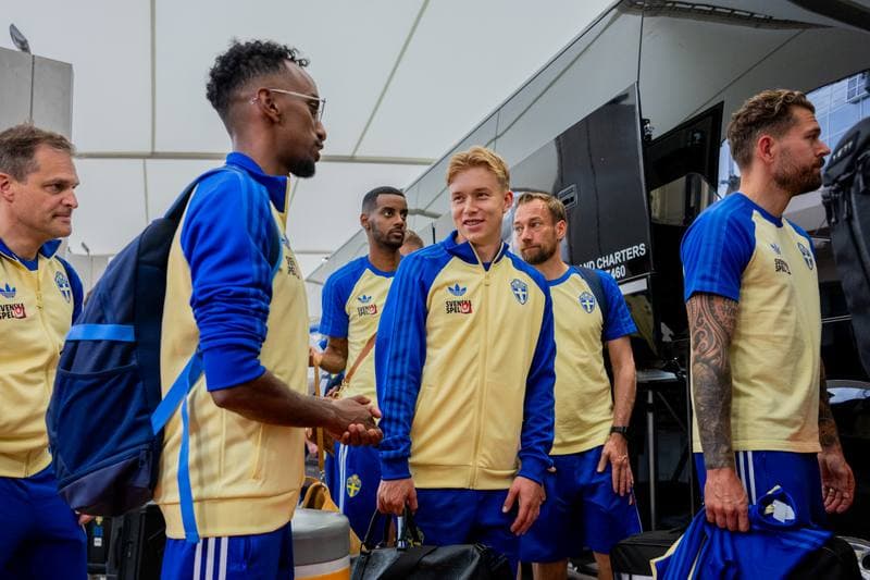 Football. World Cup 2026. Sweden. Arrival. 06.06.2026