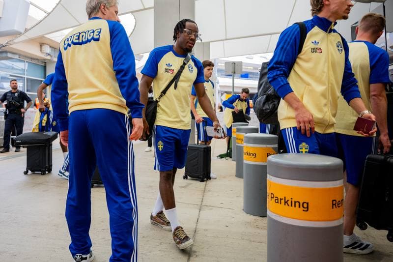 Football. World Cup 2026. Sweden. Arrival. 06.06.2026