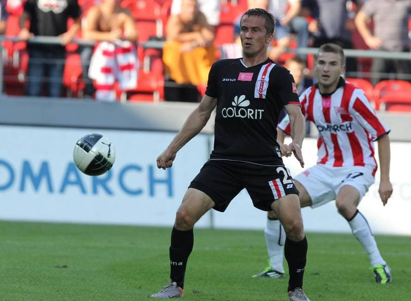 Football. T-Mobile Ekstraklasa. Cracovia Krakow - LKS Lodz. 11.09.2011