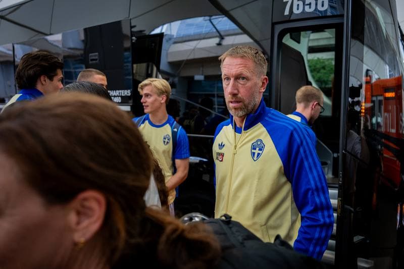 Football. World Cup 2026. Sweden. Arrival. 06.06.2026