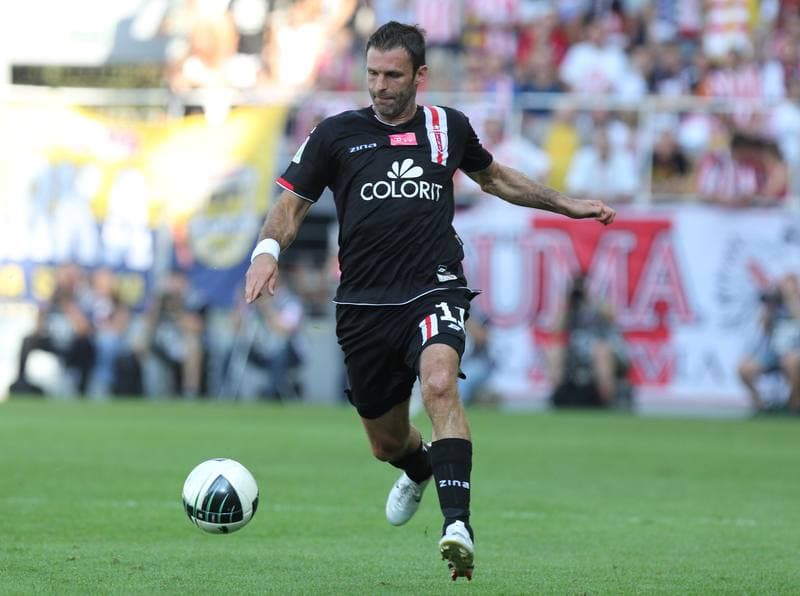 Football. T-Mobile Ekstraklasa. Cracovia Krakow - LKS Lodz. 11.09.2011
