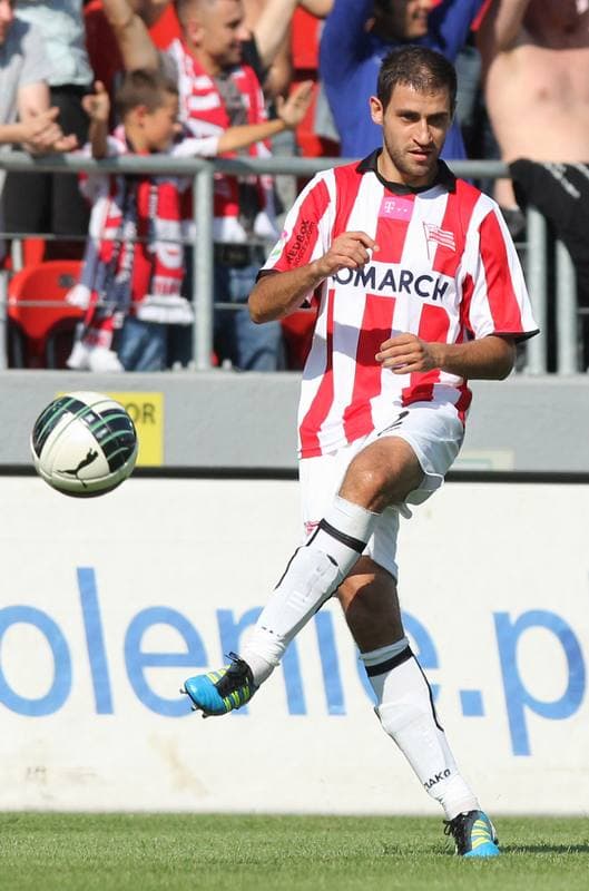 Football. T-Mobile Ekstraklasa. Cracovia Krakow - LKS Lodz. 11.09.2011