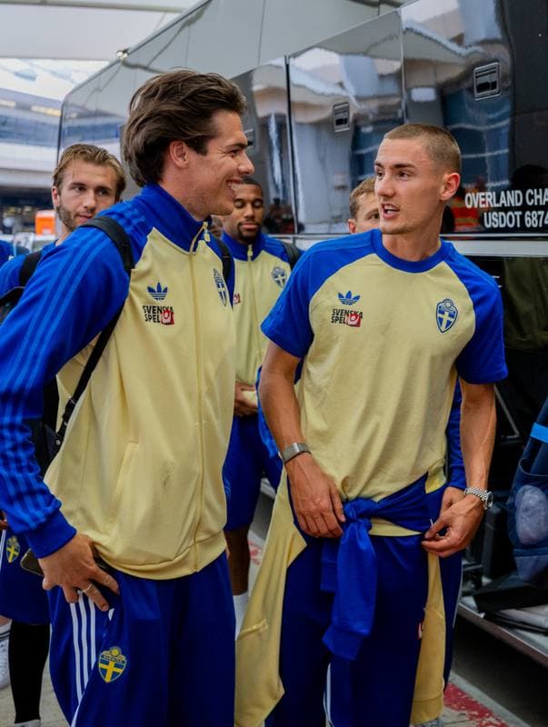 Football. World Cup 2026. Sweden. Arrival. 06.06.2026
