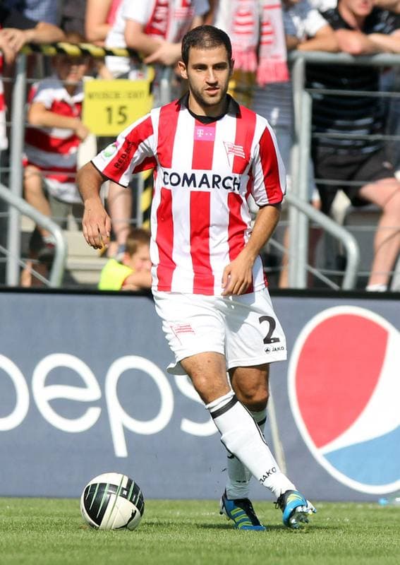 Football. T-Mobile Ekstraklasa. Cracovia Krakow - LKS Lodz. 11.09.2011