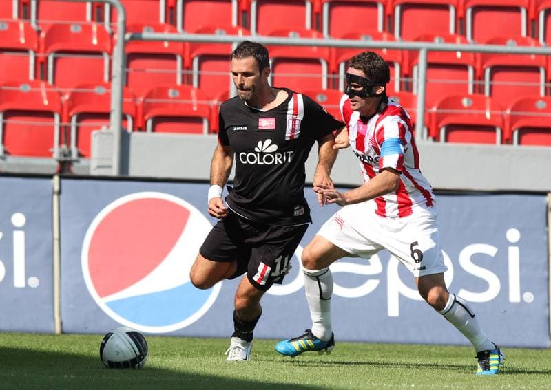 Football. T-Mobile Ekstraklasa. Cracovia Krakow - LKS Lodz. 11.09.2011