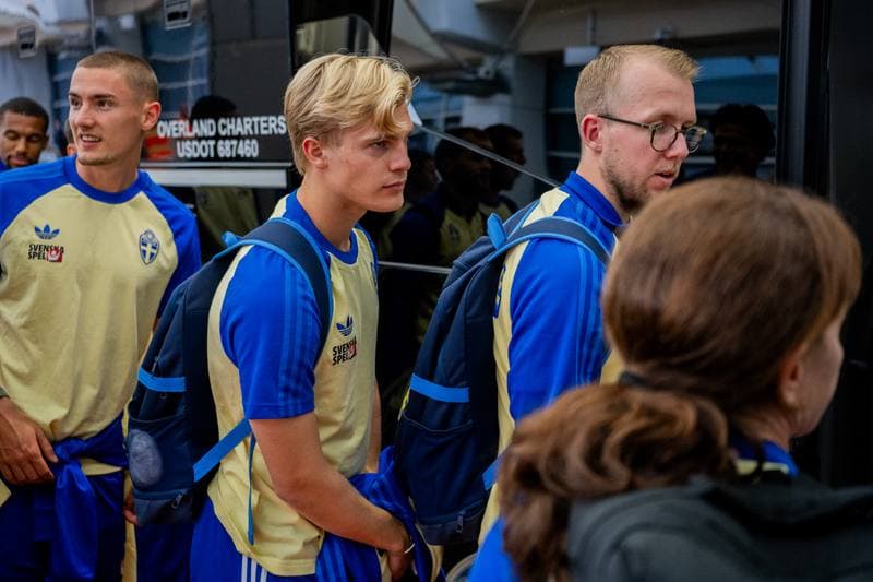 Football. World Cup 2026. Sweden. Arrival. 06.06.2026