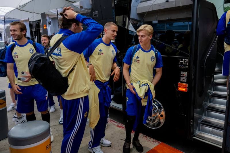 Football. World Cup 2026. Sweden. Arrival. 06.06.2026
