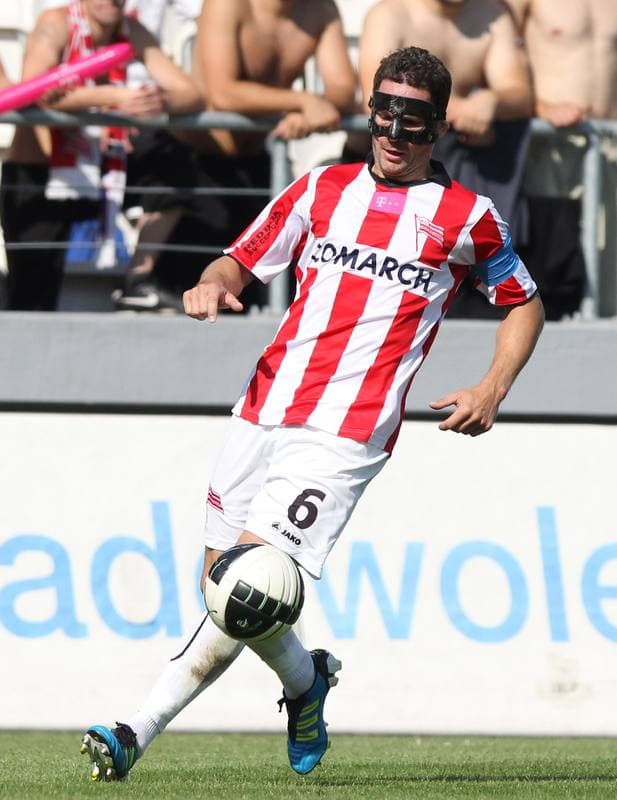 Football. T-Mobile Ekstraklasa. Cracovia Krakow - LKS Lodz. 11.09.2011