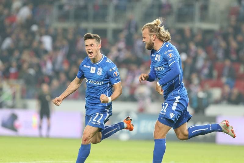 Football. Lotto Ekstraklasa. Gornik Zabrze - Lech Poznan. 05.10.2018
