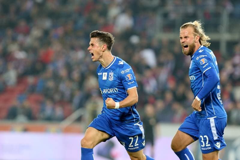Football. Lotto Ekstraklasa. Gornik Zabrze - Lech Poznan. 05.10.2018