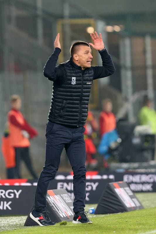 Football. Lotto Ekstraklasa. Gornik Zabrze - Lech Poznan. 05.10.2018