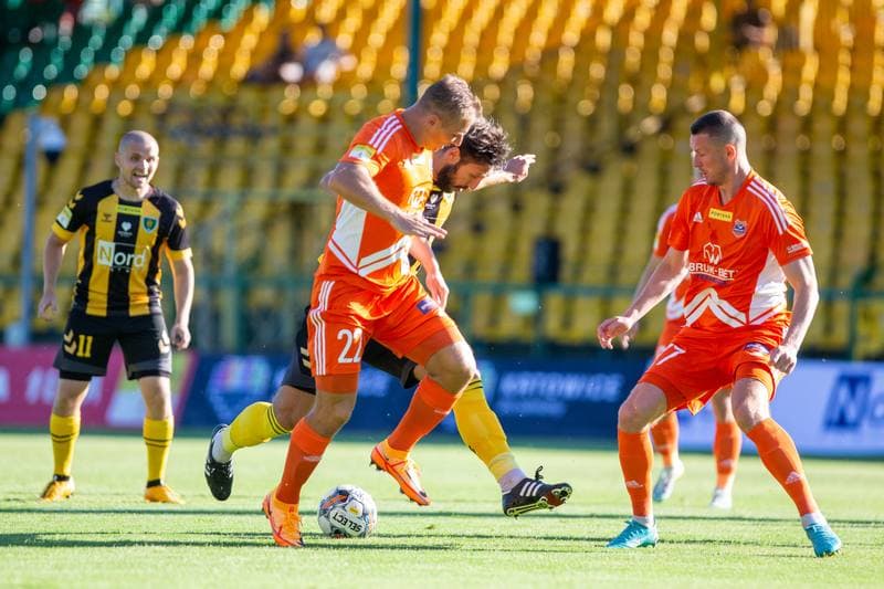 Football. Fortuna I Liga. GKS Katowice - Bruk-Bet Termalica Nieciecza. 24.07.2022