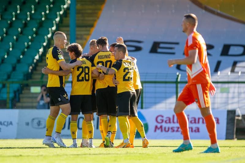 Football. Fortuna I Liga. GKS Katowice - Bruk-Bet Termalica Nieciecza. 24.07.2022
