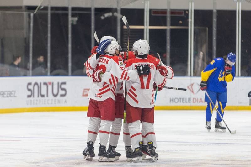 Ice Hockey. U20 World Championship Division 1B. Ukraine - Poland. 12.12.2022
