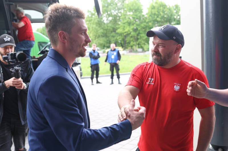 Ice Hockey. Friendly Match. Poland - Denmark. 07.05.2024