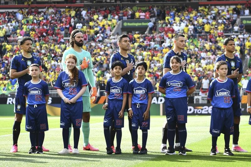 Football. International Friendly. Brazil - Egypt. 06.06.2026