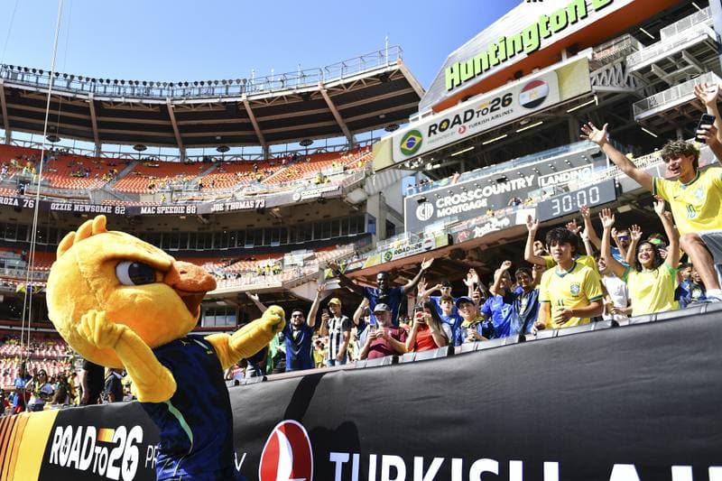 Football. International Friendly. Brazil - Egypt. 06.06.2026