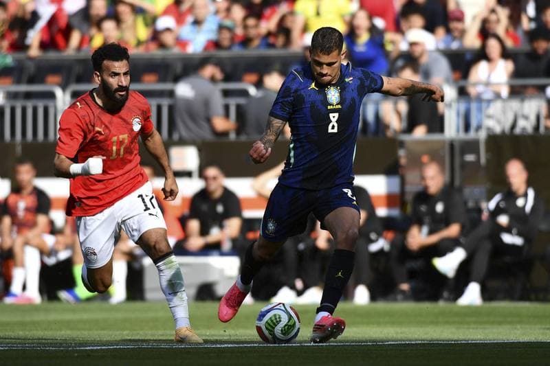 Football. International Friendly. Brazil - Egypt. 06.06.2026