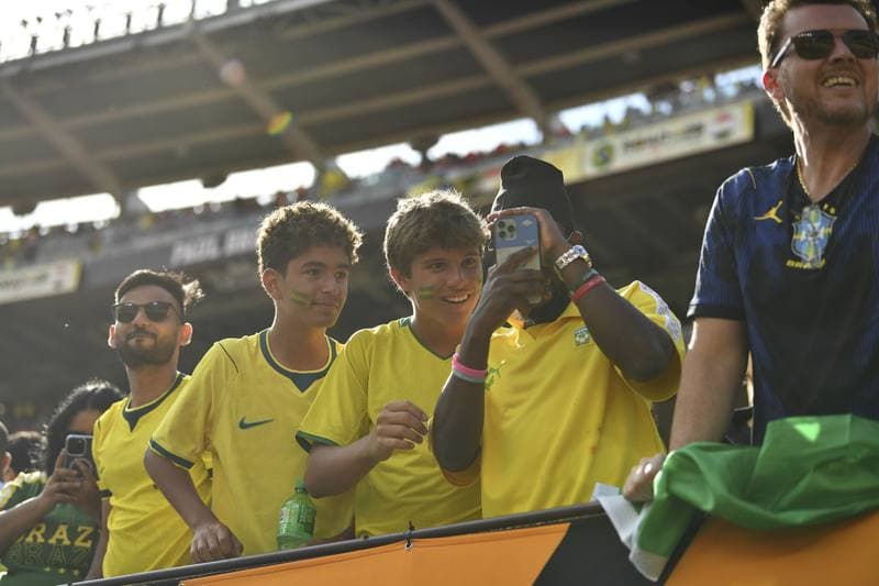 Football. International Friendly. Brazil - Egypt. 06.06.2026
