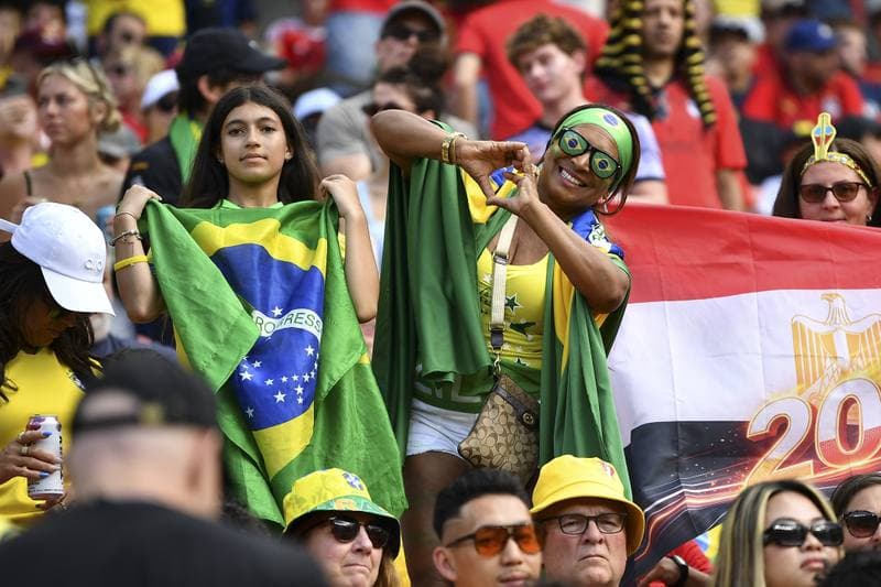 Football. International Friendly. Brazil - Egypt. 06.06.2026