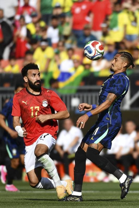 Football. International Friendly. Brazil - Egypt. 06.06.2026