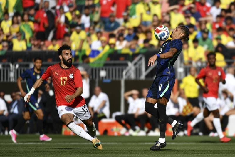 Football. International Friendly. Brazil - Egypt. 06.06.2026