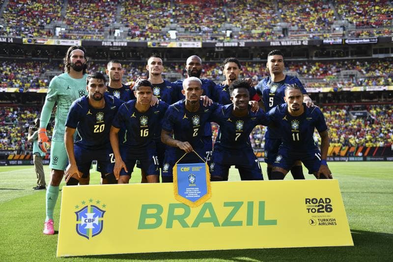Football. International Friendly. Brazil - Egypt. 06.06.2026