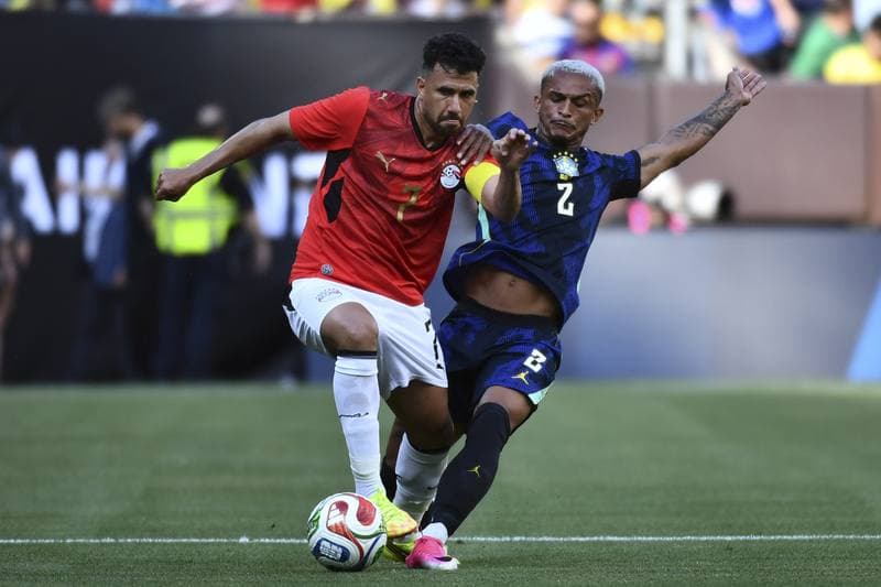 Football. International Friendly. Brazil - Egypt. 06.06.2026