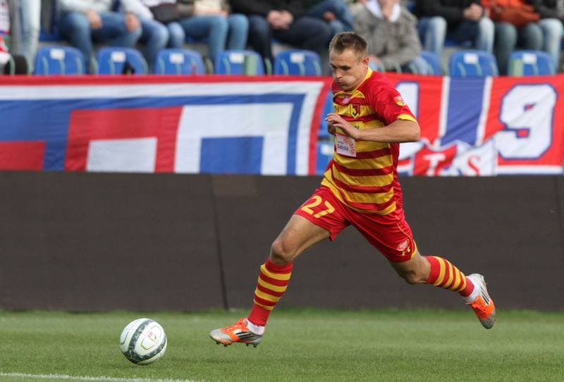 Football. T-Mobile Ekstraklasa. Podbeskidzie Bielsko-Biala - Jagiellonia Bialystok. 19.09.2013