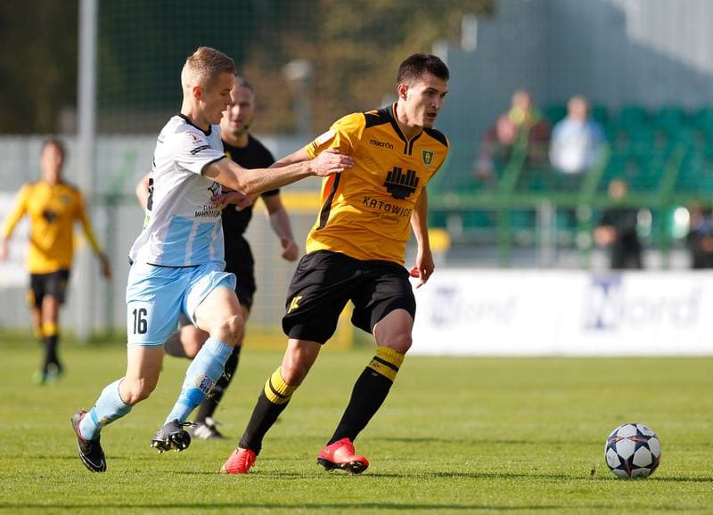 Football. I Liga. GKS Katowice - Stomil Olsztyn. 18.10.2014
