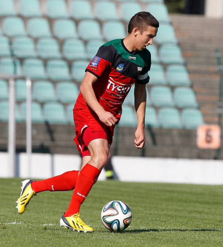 Football. I Liga. GKS Tychy - Zaglebie Lubin. 19.10.2014