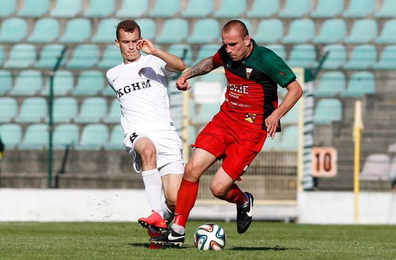 Football. I Liga. GKS Tychy - Zaglebie Lubin. 19.10.2014