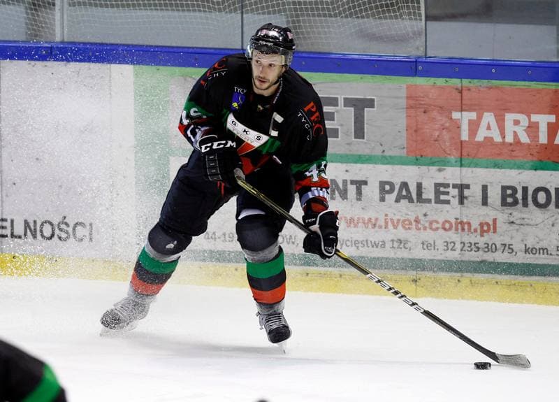 Ice Hockey. Polska Hokej Liga. Naprzod Janow - GKS Tychy. 19.10.2014
