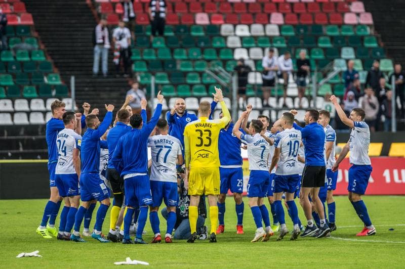 Football. Fortuna I Liga. Zaglebie Sosnowiec - Stal Mielec. 17.07.2020