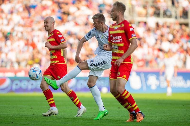 Football. PKO BP Ekstraklasa. Gornik Zabrze - Jagiellonia Bialystok. 26.08.2022