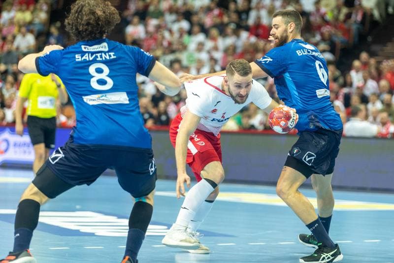 Handball. European Championship Qualifiers. Poland - Italy. 13.10.2022