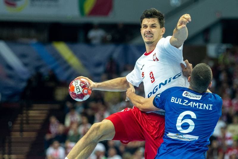 Handball. European Championship Qualifiers. Poland - Italy. 13.10.2022