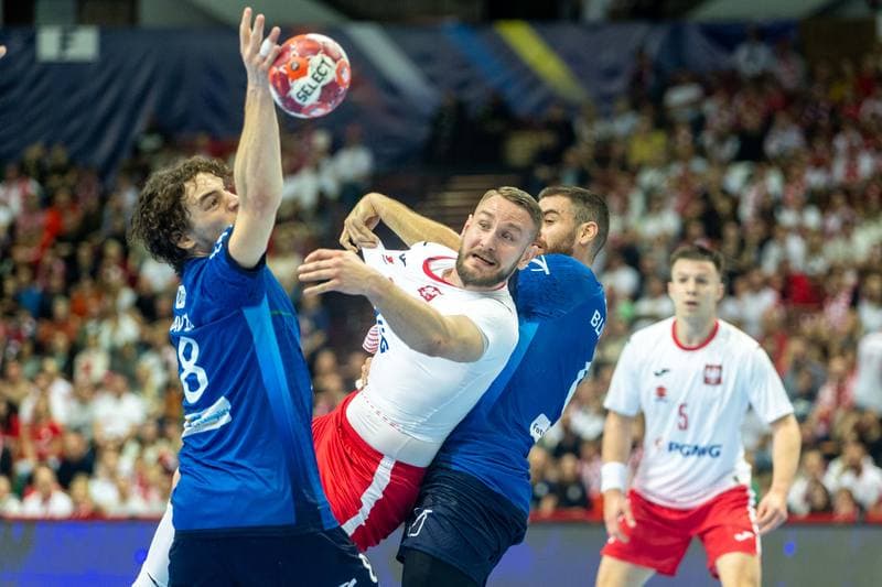 Handball. European Championship Qualifiers. Poland - Italy. 13.10.2022