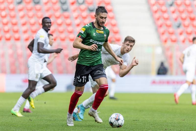 Football. Fortuna I Liga. GKS Tychy - Puszcza Niepolomice. 23.10.2022