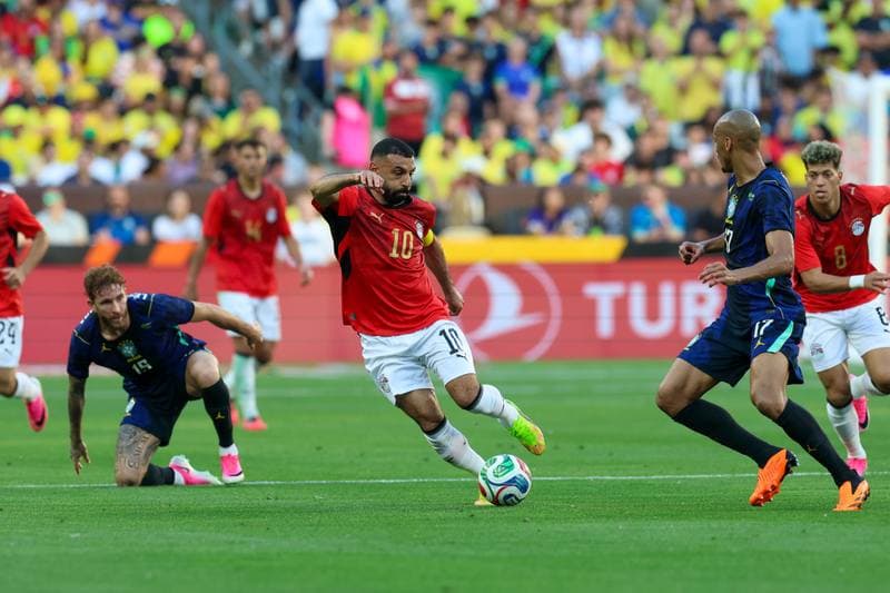 Football. International Friendly. Egypt - Brazil. 06.06.2026