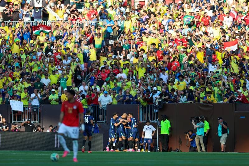 Football. International Friendly. Egypt - Brazil. 06.06.2026
