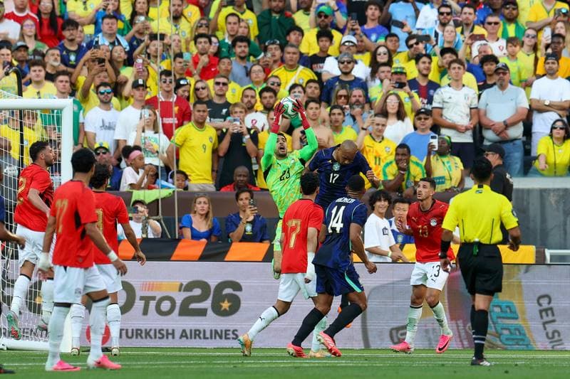 Football. International Friendly. Egypt - Brazil. 06.06.2026