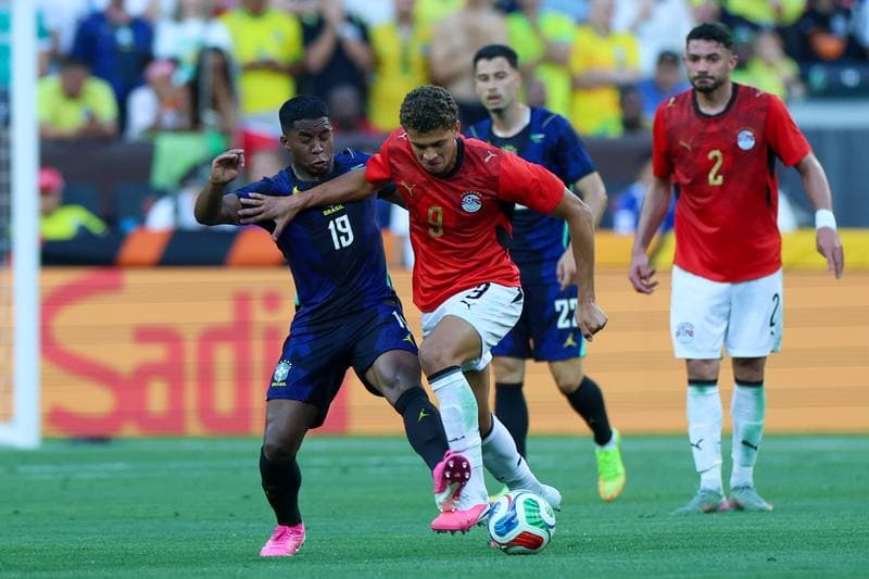 Football. International Friendly. Egypt - Brazil. 06.06.2026