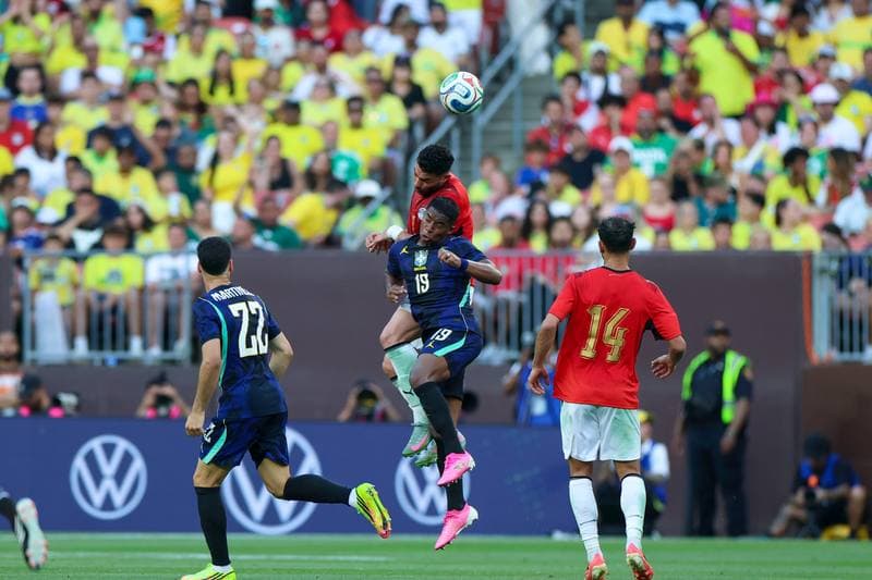 Football. International Friendly. Egypt - Brazil. 06.06.2026