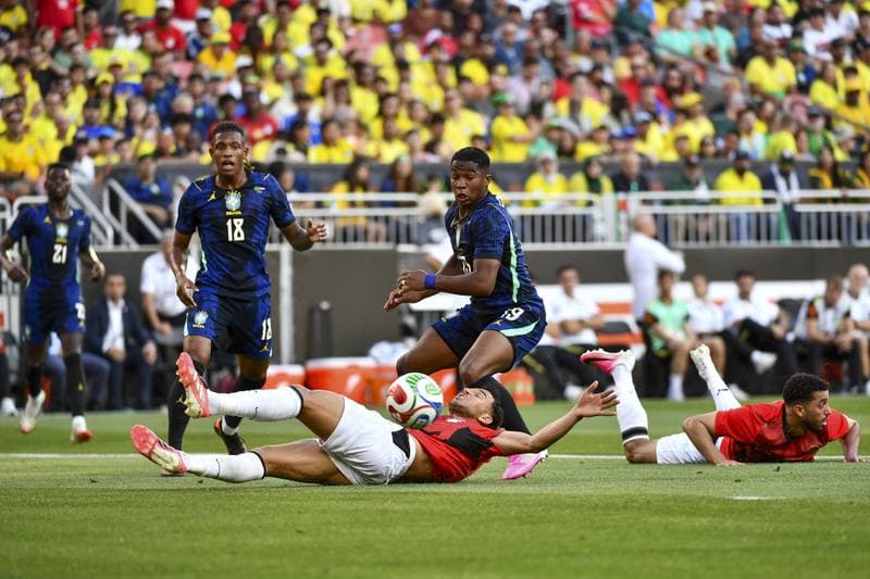 Football. International Friendly. Brazil - Egypt. 06.06.2026