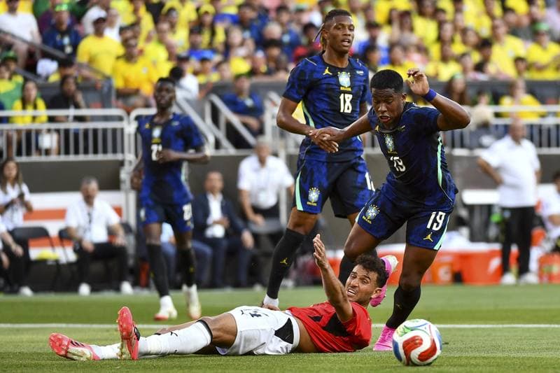 Football. International Friendly. Brazil - Egypt. 06.06.2026